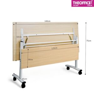 Bàn Training Bàn Làm Việc Gấp Gọn Gỗ MDF TO-BV17