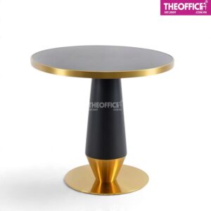 Bàn Tròn Mặt Đá Gốm Khung Thép Chắc Chắn TO-BT12