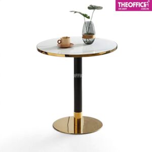 Bàn Tròn Tiếp Khách Showroom Văn Phòng Chân Sắt TO-BT13