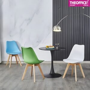 Bàn Tulip Mặt Gỗ MDF Khung Thép Chắc Chắn TO-BT15