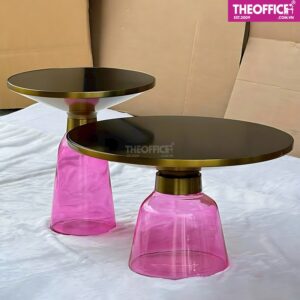 Bộ Bàn Trà Sofa Tiếp Khách Mặt Kính Cường Lực TO-BS13