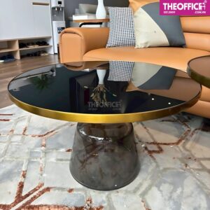 Bộ Bàn Trà Sofa Tiếp Khách Mặt Kính Cường Lực TO-BS13