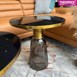Bộ Bàn Trà Sofa Tiếp Khách Mặt Kính Cường Lực TO-BS13