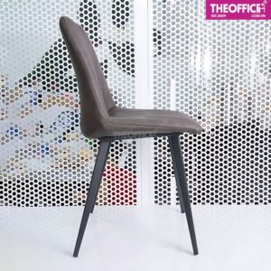 Ghế Ăn Bọc Da Chân Sắt Sơn Tĩnh Điện Đệm Dày Êm Ái TO-GA13