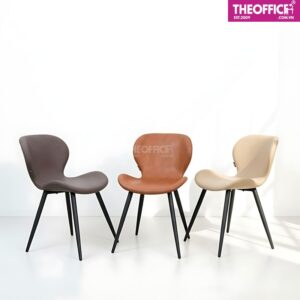 Ghế Ăn Cafe Bọc Da Bò Sáp Bền Đẹp Sang Trọng TO-GA06