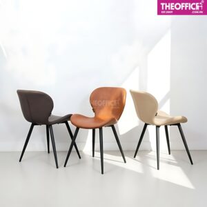 Ghế Ăn Cafe Bọc Da Bò Sáp Bền Đẹp Sang Trọng TO-GA06