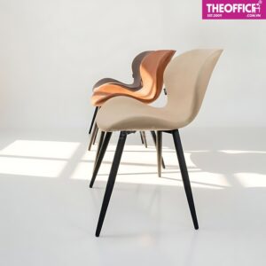 Ghế Ăn Cafe Bọc Da Bò Sáp Bền Đẹp Sang Trọng TO-GA06