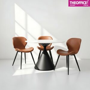 Ghế Ăn Cafe Bọc Da Bò Sáp Bền Đẹp Sang Trọng TO-GA06