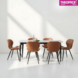 Ghế Ăn Cafe Bọc Da Bò Sáp Bền Đẹp Sang Trọng TO-GA06