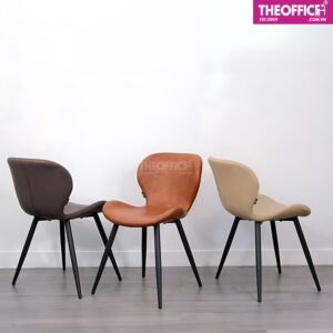 Ghế Ăn Cafe Bọc Da Bò Sáp Bền Đẹp Sang Trọng TO-GA06