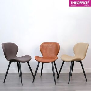 Ghế Ăn Cafe Bọc Da Bò Sáp Bền Đẹp Sang Trọng TO-GA06
