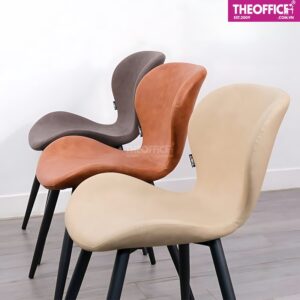 Ghế Ăn Cafe Bọc Da Bò Sáp Bền Đẹp Sang Trọng TO-GA06