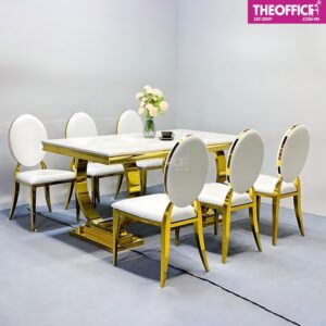 Ghế Ăn LUXURY Nhập Khẩu Thẩm Mỹ Sang Trọng TO-GA17