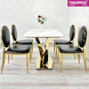 Ghế Ăn LUXURY Nhập Khẩu Thẩm Mỹ Sang Trọng TO-GA17