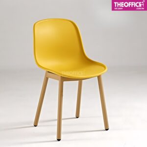 Ghế Cafe Ăn Chân Sắt Sơn Giả Gỗ Thoáng Khí Êm Ái TO-GCF118