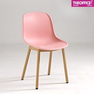Ghế Cafe Ăn Chân Sắt Sơn Giả Gỗ Thoáng Khí Êm Ái TO-GCF118