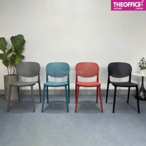 Ghế Cafe Ăn Nhựa Lỗ Thoáng Khí Cao Cấp Hiện Đại TO-GCF138