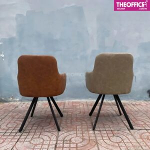 Ghế Cafe Bọc Da Phong Cách Vintage Đệm Dày Êm Ái TO-GCF50