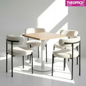 Ghế Cafe Bọc Vải Khung Chân Sắt Cao Cấp Hiện Đại TO-GCF32