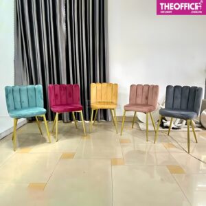 Ghế Cafe Bọc Vải Nhung Êm Chắc Chắn Bền Lâu TO-GCF86