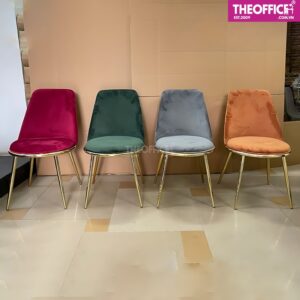 Ghế Cafe Bọc Vải Nhung Êm Đẳng Cấp Tiện Nghi TO-GCF104