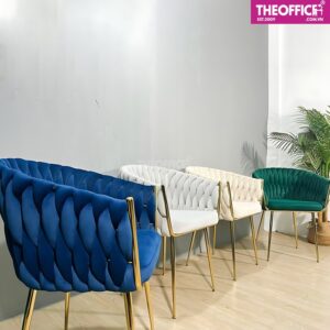 Ghế Cafe Bọc Vải Nhung Êm Gia Công Tinh Xảo TO-GCF13