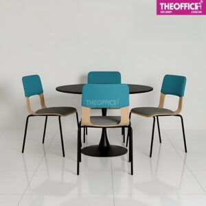 Ghế Cafe Chân Sắt Nệm Bọc Vải Nhập Khẩu Cao Cấp TO-GCF47