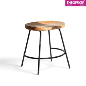 Ghế Cafe Chân Sắt Sơn Tĩnh Điện Nhập Khẩu Cao Cấp TO-GCF12