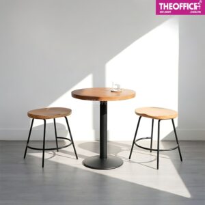 Ghế Cafe Chân Sắt Sơn Tĩnh Điện Nhập Khẩu Cao Cấp TO-GCF12