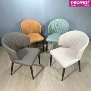 Ghế Cafe Đệm Bọc Da Khung Bền Chắc Chắn TO-GCF27