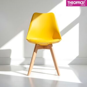 Ghế Cafe Eames Có Nệm Chân Gỗ Tối Ưu Tư Thế Ngồi TO-GCF31