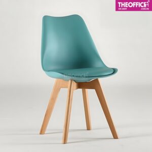 Ghế Cafe Eames Có Nệm Chân Gỗ Tối Ưu Tư Thế Ngồi TO-GCF31