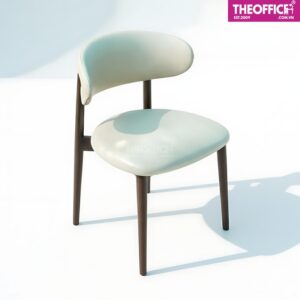 Ghế Cafe Gỗ Nệm Da Theo Yêu Cầu Đệm Dày Êm Ái TO-GCF56