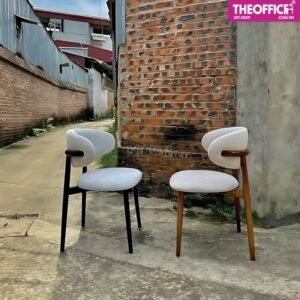 Ghế Cafe Gỗ Nệm Da Theo Yêu Cầu Đệm Dày Êm Ái TO-GCF56