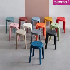 Ghế Cafe Khung Nhựa PP Đệm Êm Ái Cao Cấp TO-GCF114