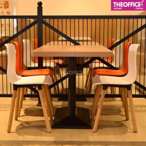 Ghế Cafe Khung Nhựa PP Thẩm Mỹ Sang Trọng TO-GCF122