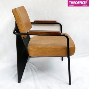 Ghế Cafe Khung Sắt Đệm Bọc Simili Đệm Dày Êm Ái TO-GCF136