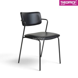 Ghế Cafe Khung Thép Bọc Da PVC Thiết Kế Bền Đẹp TO-GCF30