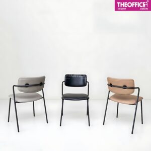 Ghế Cafe Khung Thép Bọc Da PVC Thiết Kế Bền Đẹp TO-GCF30