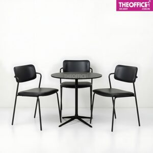 Ghế Cafe Khung Thép Bọc Da PVC Thiết Kế Bền Đẹp TO-GCF30