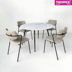 Ghế Cafe Khung Thép Bọc Da PVC Thiết Kế Bền Đẹp TO-GCF30