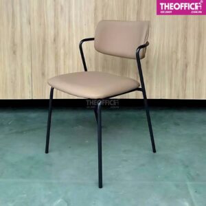 Ghế Cafe Khung Thép Bọc Da PVC Thiết Kế Bền Đẹp TO-GCF30