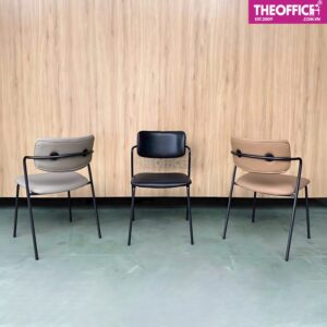Ghế Cafe Khung Thép Bọc Da PVC Thiết Kế Bền Đẹp TO-GCF30