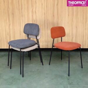 Ghế Cafe Khung Thép Bọc Vải Sang Trọng Hiện Đại TO-GCF71