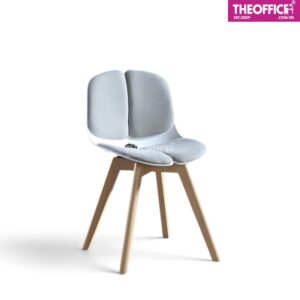 Ghế Cafe Lá Phổi Chân Gỗ Beech Nhập Khẩu Cao Cấp TO-GCF116