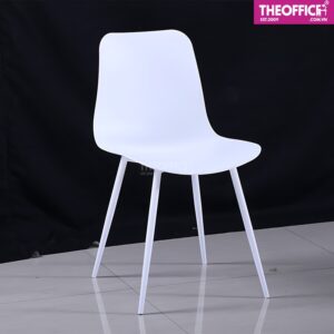 Ghế Cafe Lưng Nhựa Chân Sắt Nâng Đỡ Cột Sống TO-GCF77