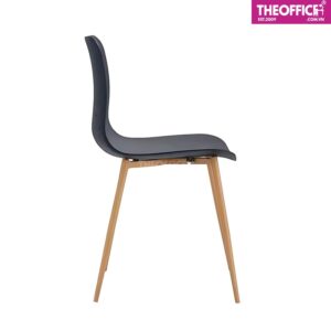 Ghế Cafe Lưng Nhựa Chân Sắt Nâng Đỡ Cột Sống TO-GCF77