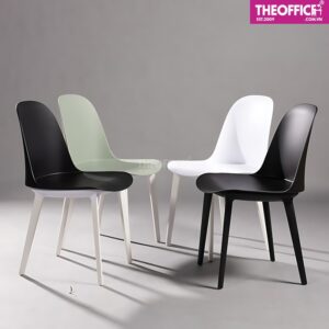 Ghế Cafe Nhựa Cao Cấp Khung Bền Chắc Chắn TO-GCF62