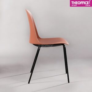 Ghế Cafe Nhựa Chân Sắt Bền Đẹp Sang Trọng TO-GCF76