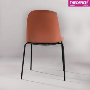 Ghế Cafe Nhựa Chân Sắt Bền Đẹp Sang Trọng TO-GCF76